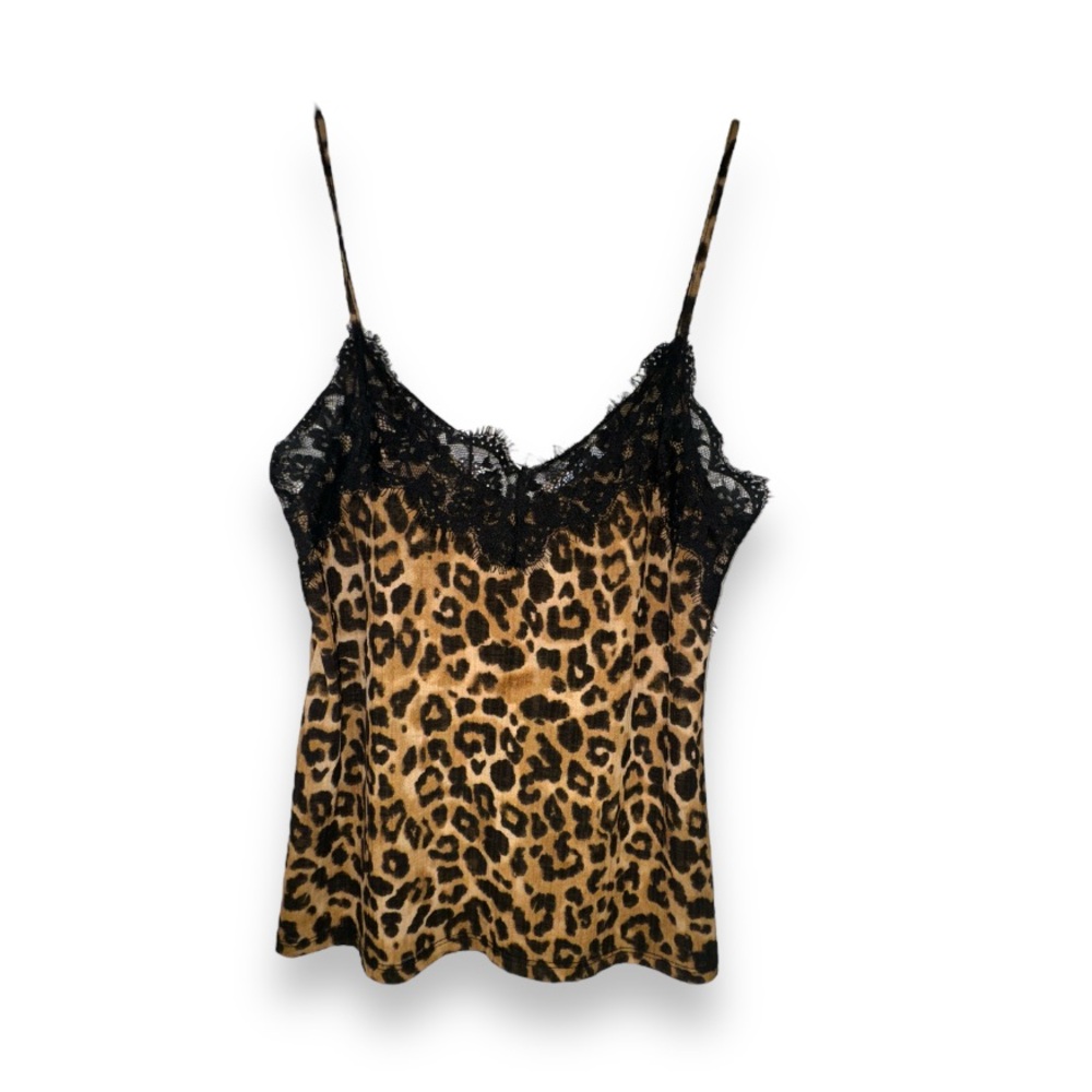 Zara Leopard Print Top Size S
